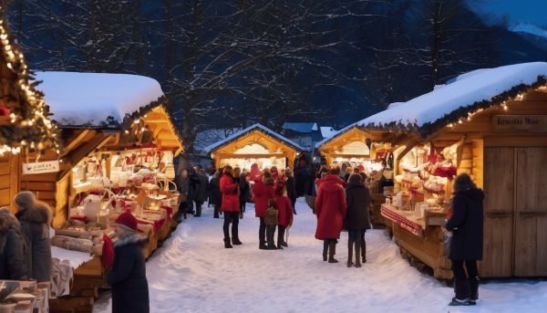 Découvrez la magie des marchés de Noël en Haute-Savoie